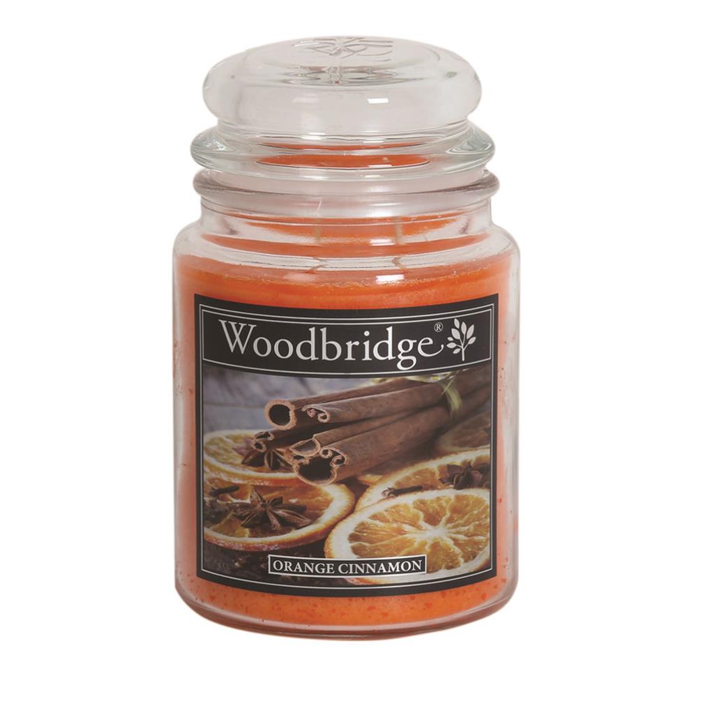 Woodbridge Orange Cinnamon Large Jar Candle £15.29